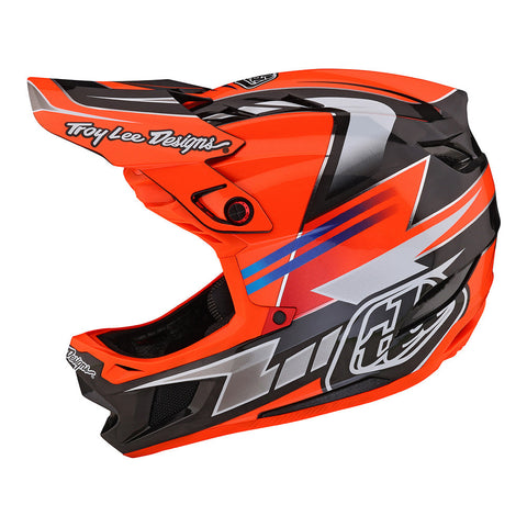 TROY LEE DESIGNS D4 Carbon BMX Full-Face Helmet Saber Red