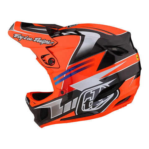 TROY LEE DESIGNS D4 Carbon BMX Full-Face Helmet Saber Red