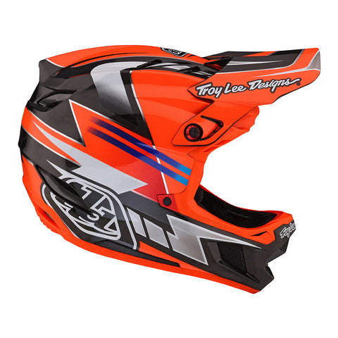 TROY LEE DESIGNS D4 Carbon BMX Full-Face Helmet Saber Red