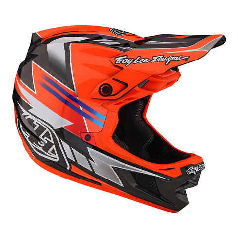 TROY LEE DESIGNS D4 Carbon BMX Full-Face Helmet Saber Red