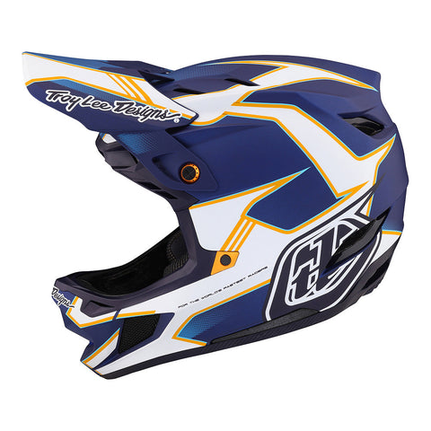 TROY LEE DESIGNS D4 Composite BMX Full-Face Helmet Matrix Blue