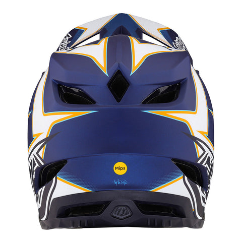 TROY LEE DESIGNS D4 Composite BMX Full-Face Helmet Matrix Blue