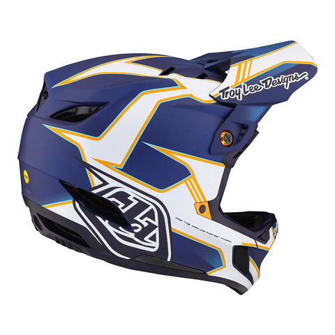 TROY LEE DESIGNS D4 Composite BMX Full-Face Helmet Matrix Blue