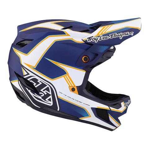 TROY LEE DESIGNS D4 Composite BMX Full-Face Helmet Matrix Blue