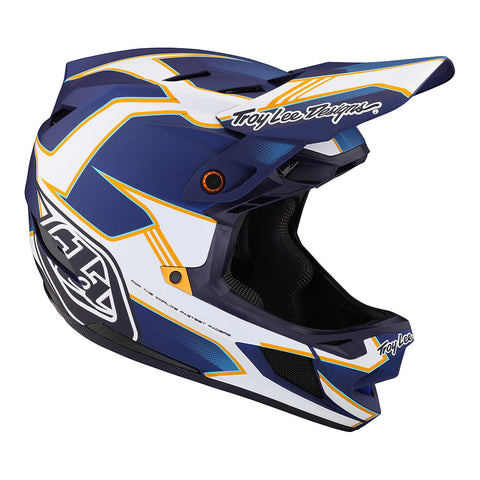 TROY LEE DESIGNS D4 Composite BMX Full-Face Helmet Matrix Blue