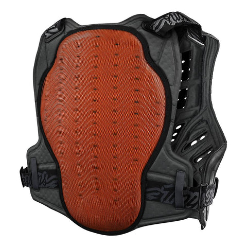 TROY LEE DESIGNS Rockfight CE Flex Chest Protector Solid Black